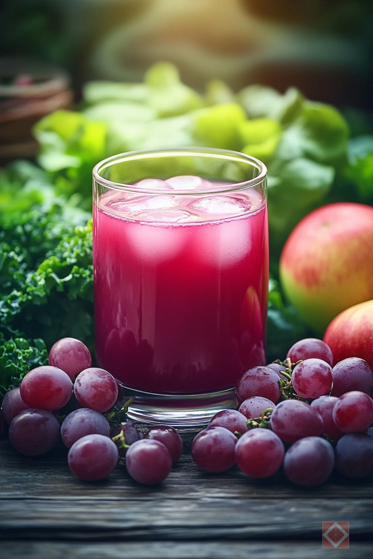 Easy Grape Apple Punch Juicing Recipe for Detoxing 2 Easy Grape Apple Punch Juicing Recipe for Detoxing - Grape Apple Punch Juice pin 1 midia