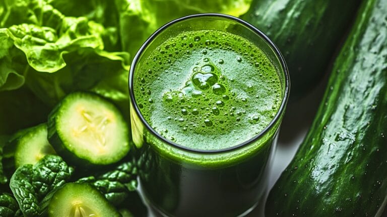 Easy Morning Green Juice That Actually Makes You Want to Get Out of Bed 10 Easy Morning Green Juice That Actually Makes You Want to Get Out of Bed - Green Good Morning Juice midia
