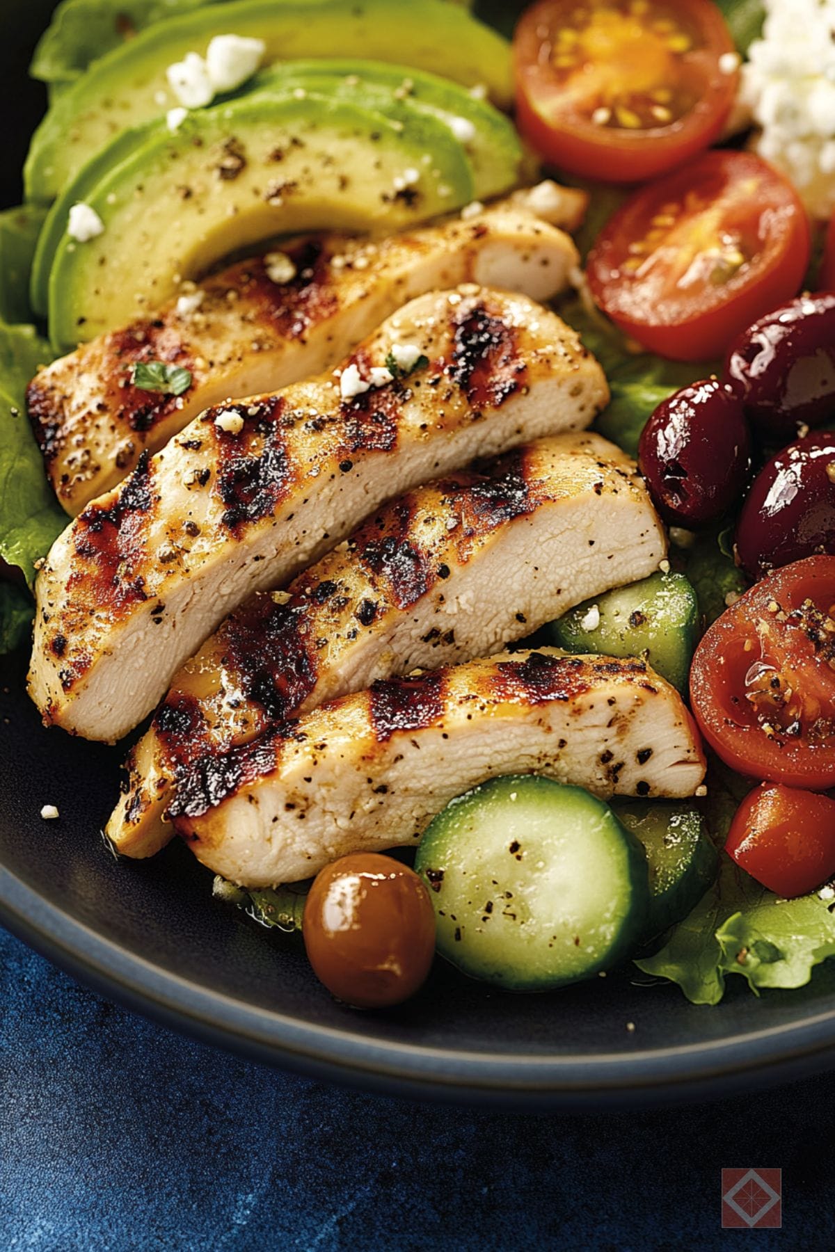 Healthy Grilled Chicken Salad Recipe for Busy Days 4 Healthy Grilled Chicken Salad Recipe for Busy Days - Grilled Chicken Salad pin 2 midia