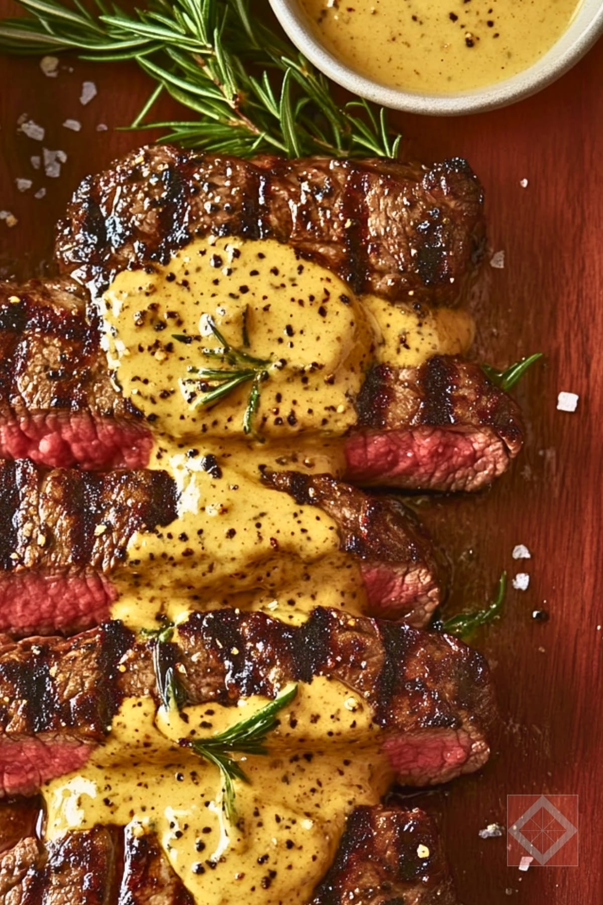 Grilled Steak with Mustard-Pepper Sauce (So Good, You Might Never Order Out Again) 3 Grilled Steak with Mustard-Pepper Sauce (So Good, You Might Never Order Out Again) - Grilled Steak Recipe with Mustard Pepper Sauce pin 1 midia