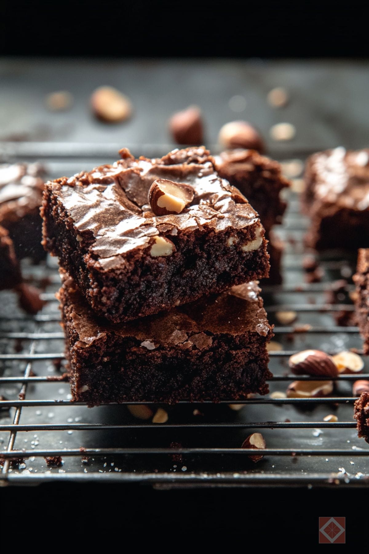 Simplify Dessert with These Five-Ingredient Brownies 3 Simplify Dessert with These Five-Ingredient Brownies - Hazelnut Brownies pin 1 midia