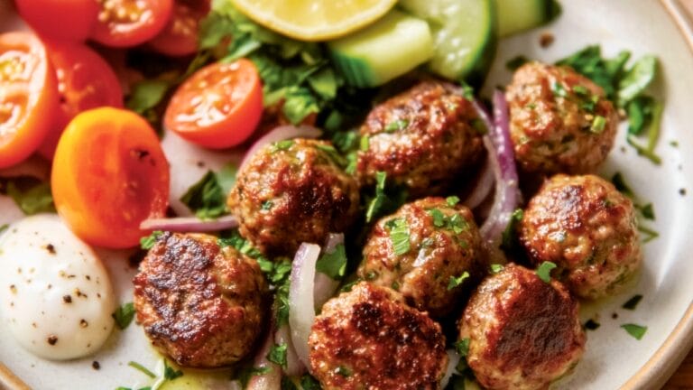 Protein-Packed Lamb Meatballs for Any Meal 1 Protein-Packed Lamb Meatballs for Any Meal - Healthy Mediterranean Lamb Meatballs midia