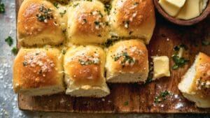 Easy & Flavorful Herb-and-Garlic Pull-Apart Rolls 1 Easy & Flavorful Herb-and-Garlic Pull-Apart Rolls - Herb and Garlic Pull Apart Rolls midia