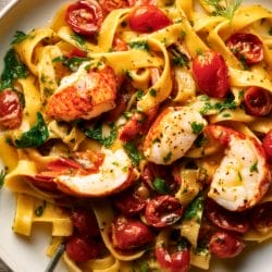 Herby Lobster Tagliatelle with a Mediterranean Twist 4 Herby Lobster Tagliatelle with a Mediterranean Twist - Herby Lobster Tagliatelle midia