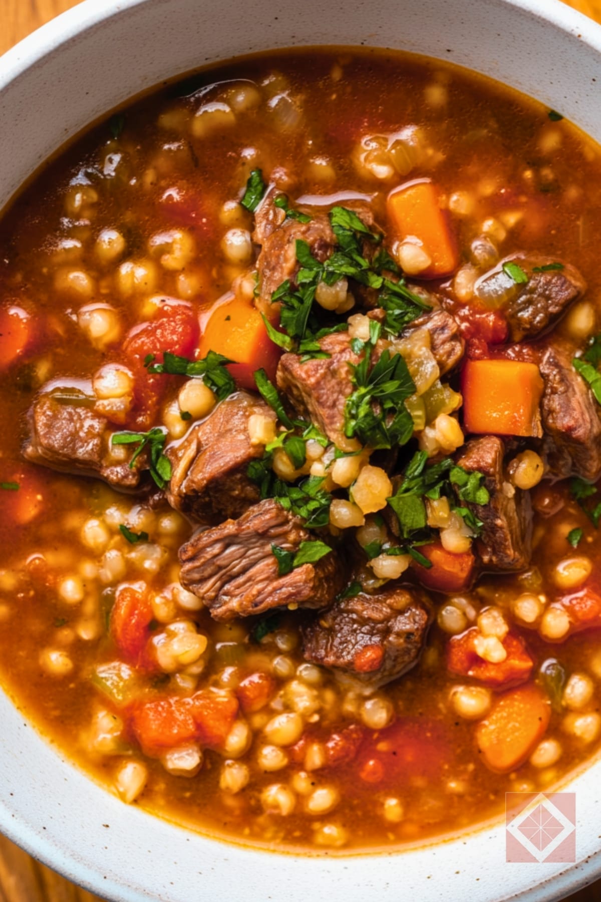 Homemade Beef & Barley Soup One Pot Recipe for Chilly Days 4 Homemade Beef & Barley Soup One Pot Recipe for Chilly Days - Homemade Beef and Barley Soup pin 2 midia