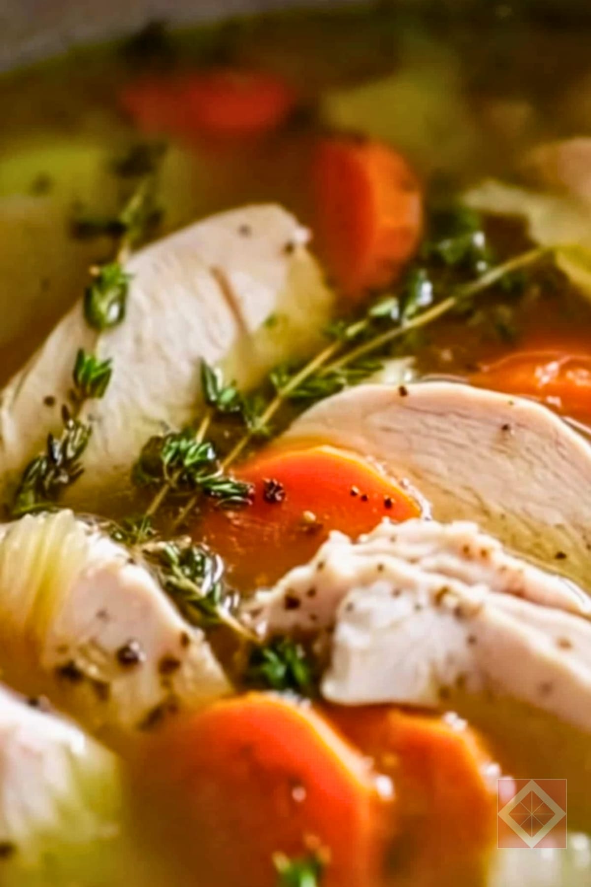 Best Homemade Chicken & Vegetable Soup One-Pot Recipe to Try 4 Best Homemade Chicken & Vegetable Soup One-Pot Recipe to Try - Homemade Chicken and Vegetable Soup pin 2 midia 2