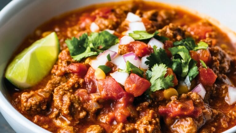 Hearty Chuck Roast Chili (Easy One-Pot Recipe) 3 Hearty Chuck Roast Chili (Easy One-Pot Recipe) - Homemade Chili con Carne midia