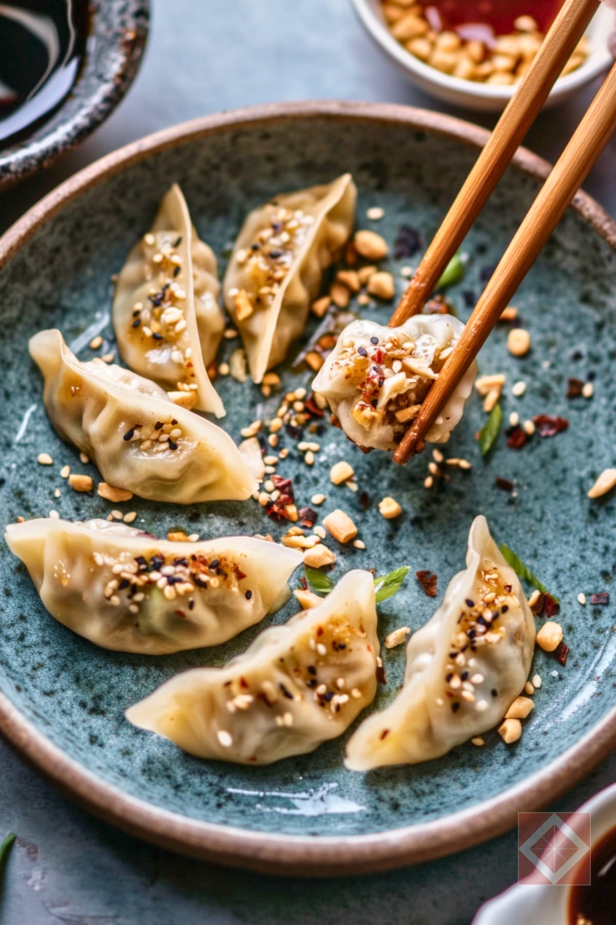 Homemade Dumplings Made Simple: Spicy Pot Stickers Edition 4 Homemade Dumplings Made Simple: Spicy Pot Stickers Edition - Homemade Dumplings pin 2 midia