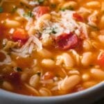 Instant Pot Pasta e Fajioli: A Healthy Comfort Recipe 3 Instant Pot Pasta e Fajioli: A Healthy Comfort Recipe - Homemade Italian Pasta and Bean Soup One Pot midia