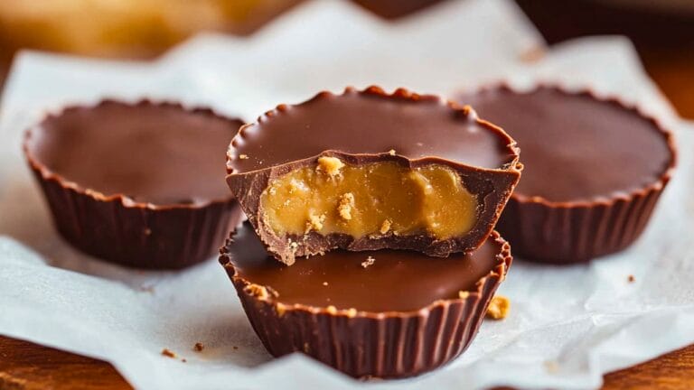 Copycat Reese’s Peanut Butter Cups with a Bold Upgrade 9 Copycat Reese’s Peanut Butter Cups with a Bold Upgrade - Homemade Peanut Butter Cups midia