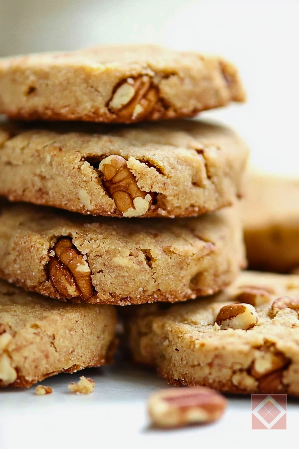 Buttery Pecan Sandies: An Easy Homemade Dessert 3 Buttery Pecan Sandies: An Easy Homemade Dessert - Homemade Pecan Sandies pin 1 midia