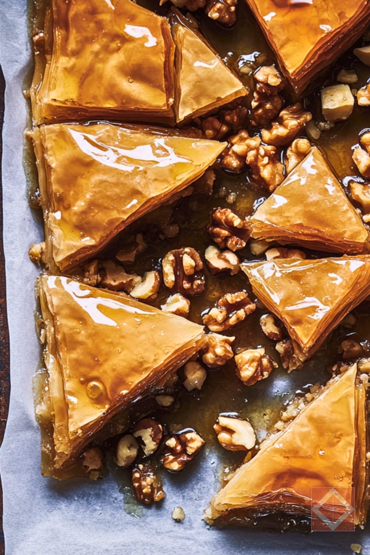 Honey Baklava Made Easy: Layers of Sweet Perfection 4 Honey Baklava Made Easy: Layers of Sweet Perfection - Honey Baklava pin 2 midia