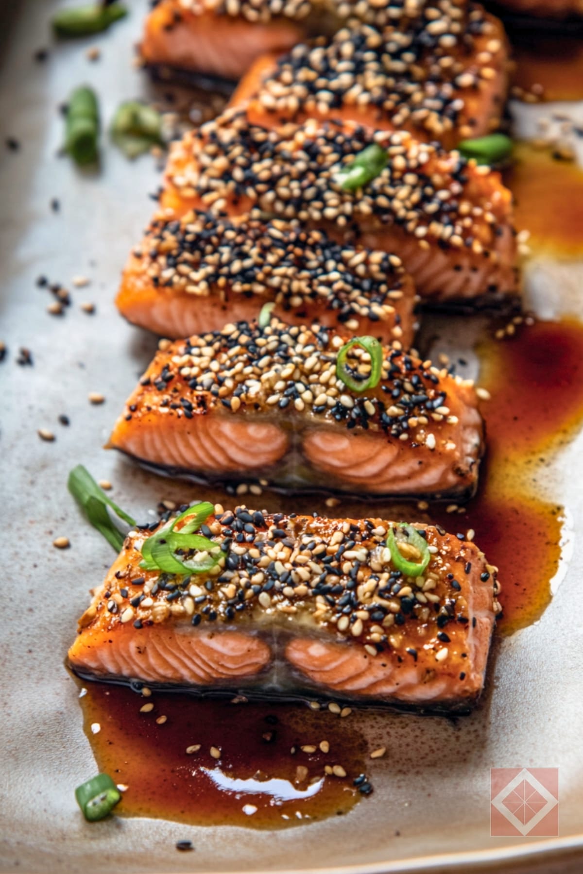 Honey-Soy Salmon: Crispy, Easy & Delicious 3 Honey-Soy Salmon: Crispy, Easy & Delicious - Honey Soy Salmon pin 2 midia