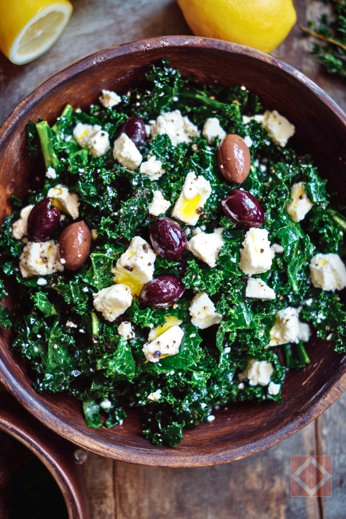 Quick & Healthy Horta Salad Recipe with Feta 3 Quick & Healthy Horta Salad Recipe with Feta - Horta Salad pin 2 midia