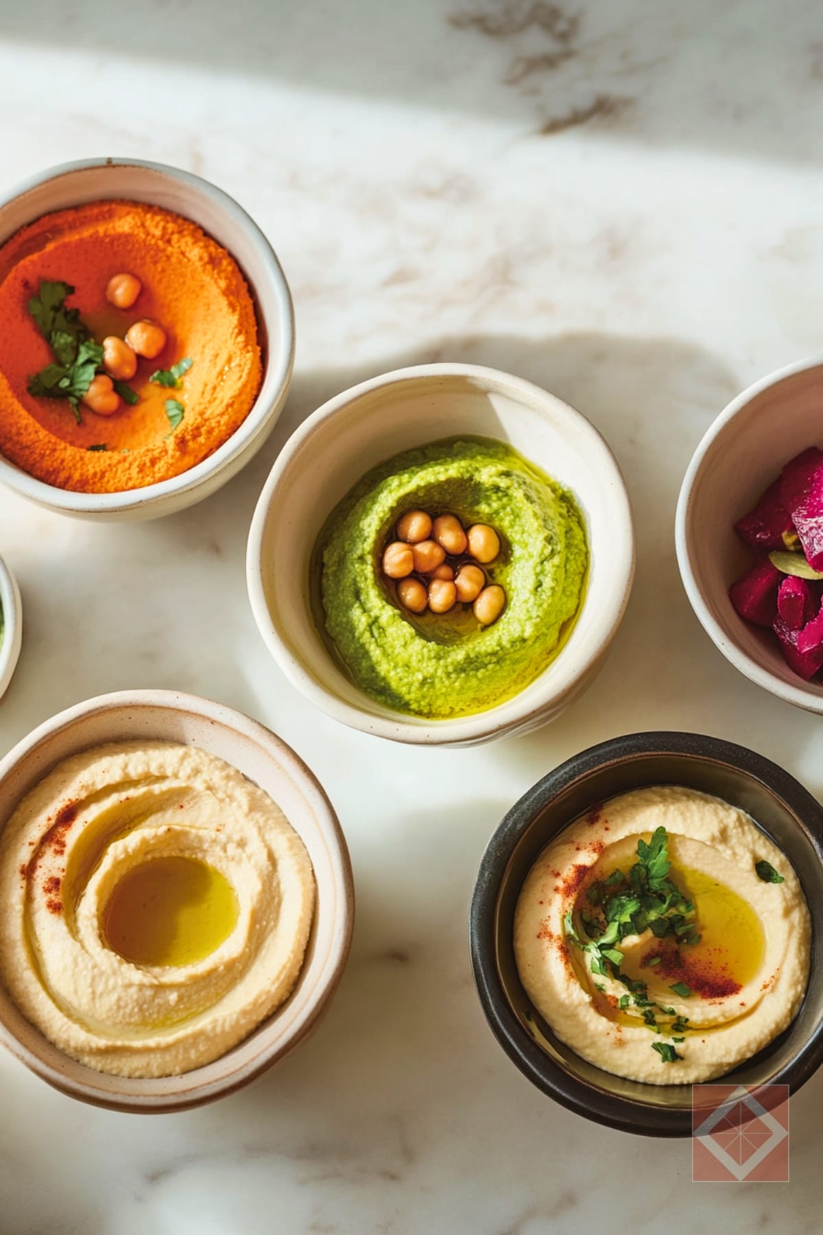 5 Hummus Variations You Need to Try 3 5 Hummus Variations You Need to Try - Hummus Recipe Collection pin 1 midia