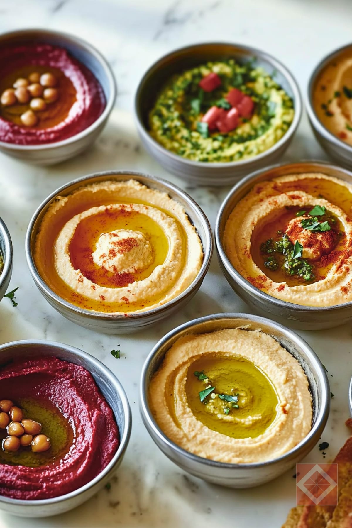 5 Hummus Variations You Need to Try 4 5 Hummus Variations You Need to Try - Hummus Recipe Collection pin 2 midia