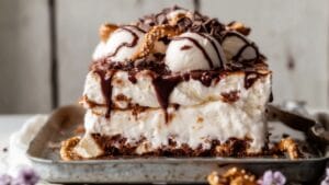 An Easy Sweet-and-Salty Showstopper: Ice Cream Pretzel Cake 1 An Easy Sweet-and-Salty Showstopper: Ice Cream Pretzel Cake - Ice Cream Pretzel Cake midia