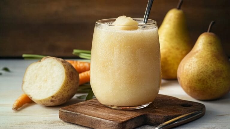 Homemade Jicama Pear Juicing Recipe for Immune Boosting 1 Homemade Jicama Pear Juicing Recipe for Immune Boosting - Juice midia