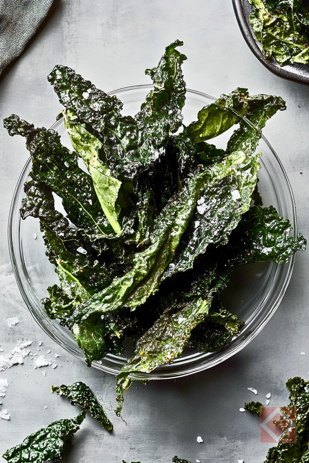 Kale Chips: A Crispy, Anti-Inflammatory Power Snack 4 Kale Chips: A Crispy, Anti-Inflammatory Power Snack - Kale Chips pin 2 midia