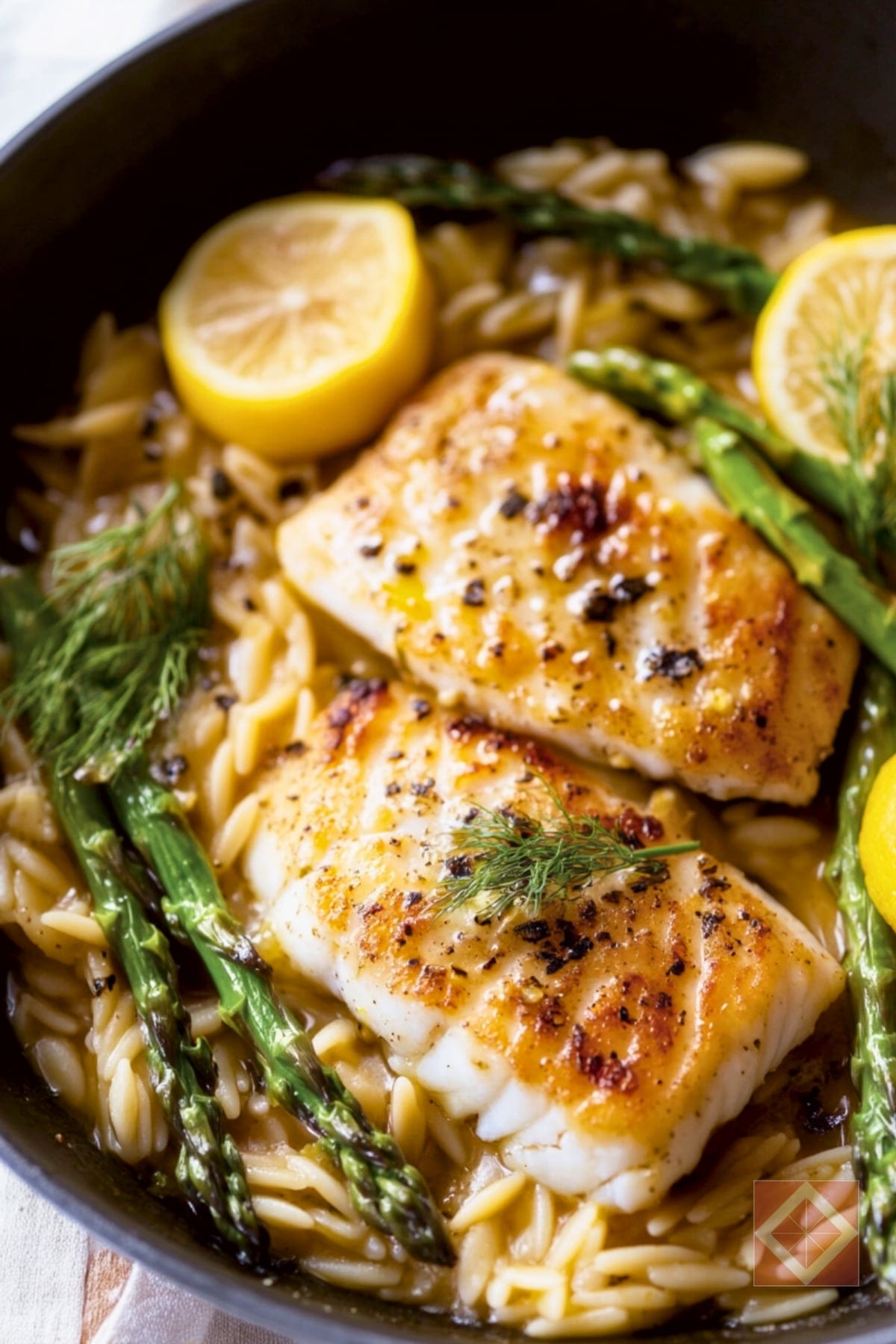 Fresh & Flavorful Lemon Butter Cod in 30 Minutes 3 Fresh & Flavorful Lemon Butter Cod in 30 Minutes - Lemon Butter Cod pin 2 midia