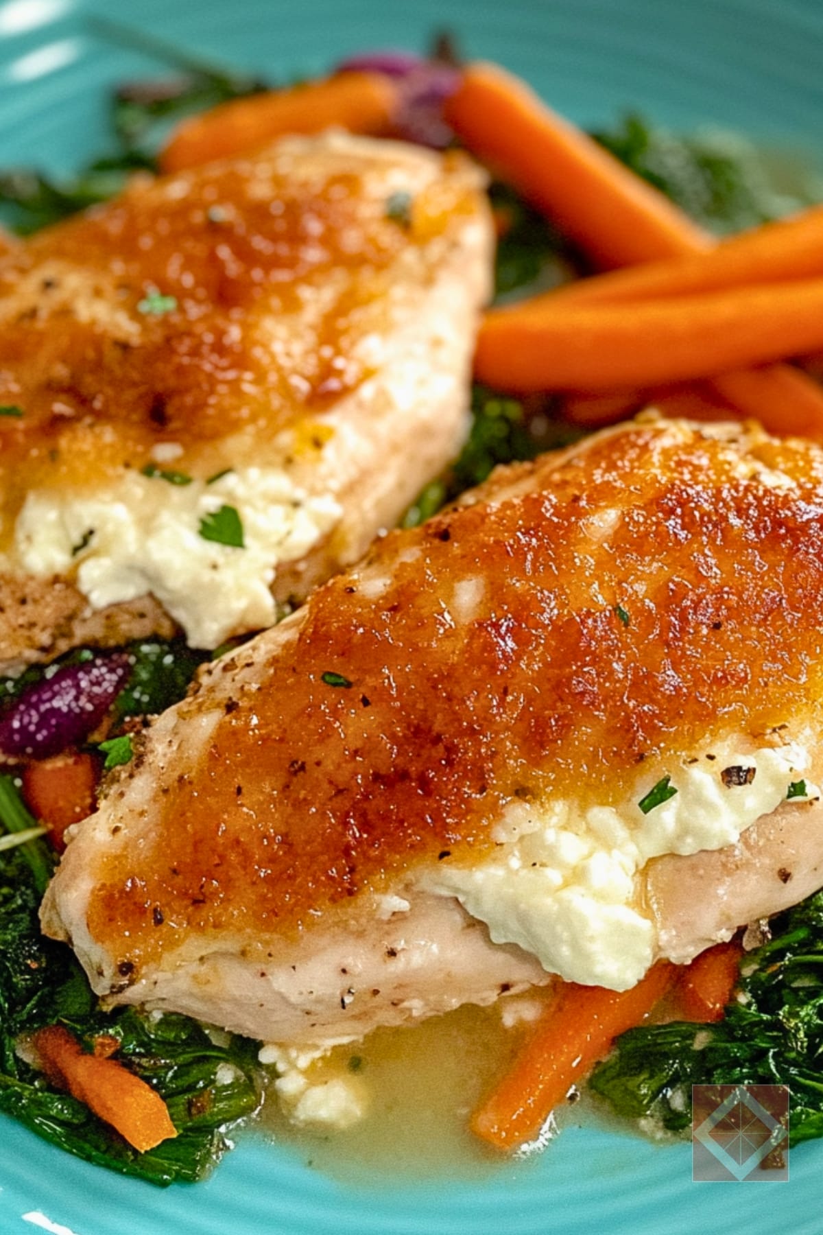 Easy Lemon-Goat Cheese Stuffed Chicken Breasts with Carrots One-Pot Recipe 3 Easy Lemon-Goat Cheese Stuffed Chicken Breasts with Carrots One-Pot Recipe - Lemon Goat Cheese Stuffed Chicken Breasts with Carrots pin 1 midia