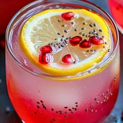 Light & Bubbly Lemon Pomegranate Spritzer 5 Light & Bubbly Lemon Pomegranate Spritzer - Lemon Pomegranate Spritzer midia