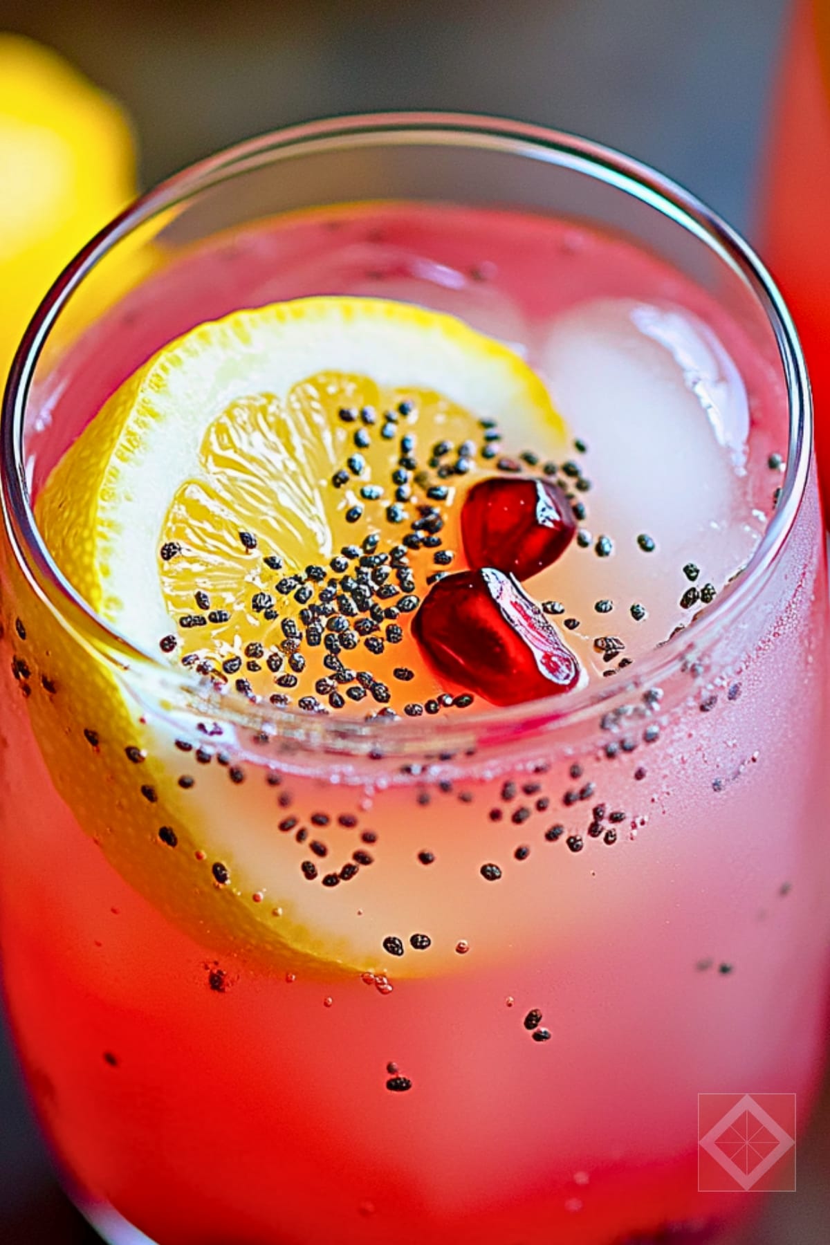 Light & Bubbly Lemon Pomegranate Spritzer 4 Light & Bubbly Lemon Pomegranate Spritzer - Lemon Pomegranate Spritzer pin 2 midia