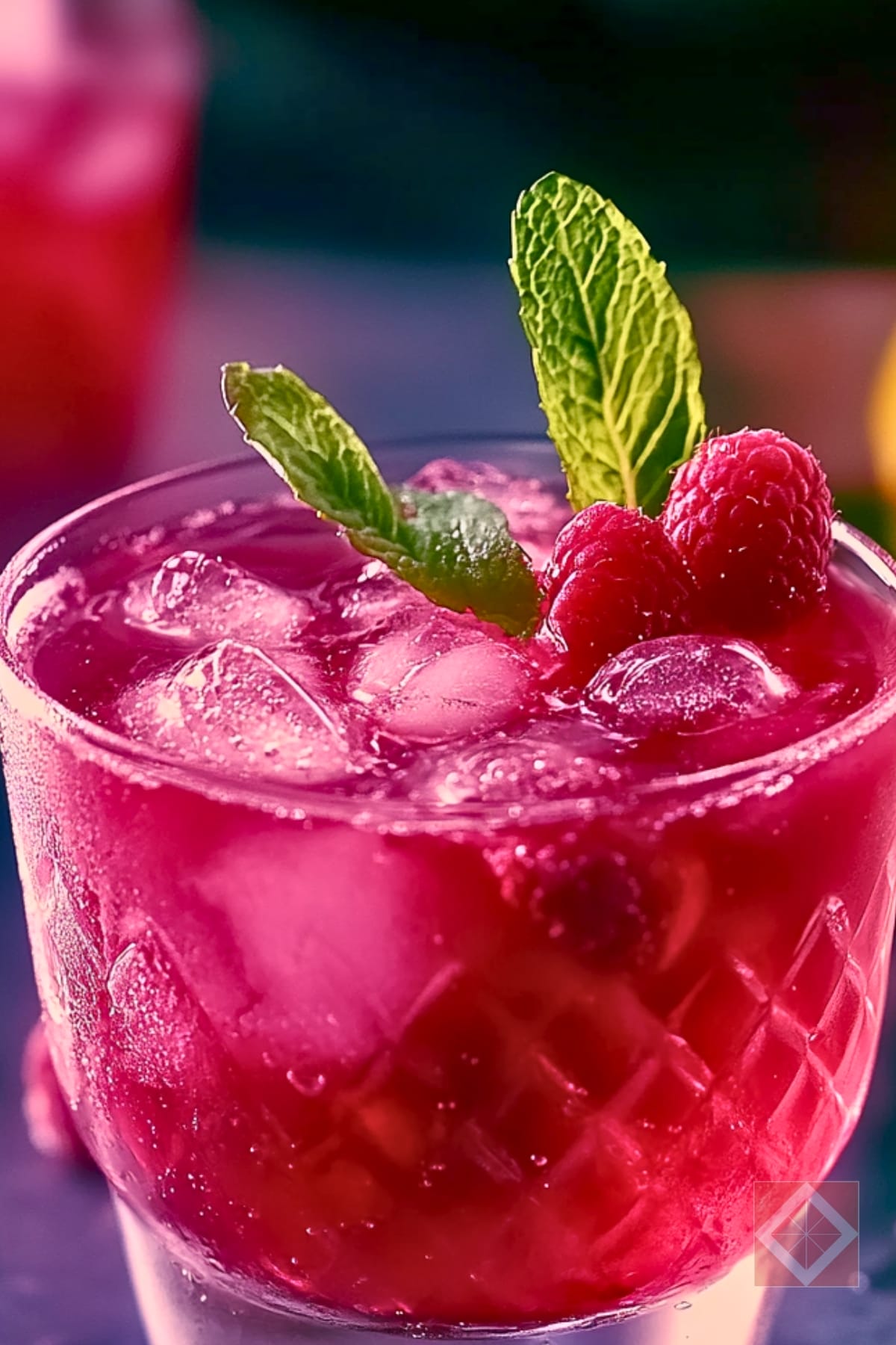 21 Refreshing Mocktail Recipes to Transform Your Gatherings 20 21 Refreshing Mocktail Recipes to Transform Your Gatherings - Lemon Raspberry Cocktail pin 1 midia