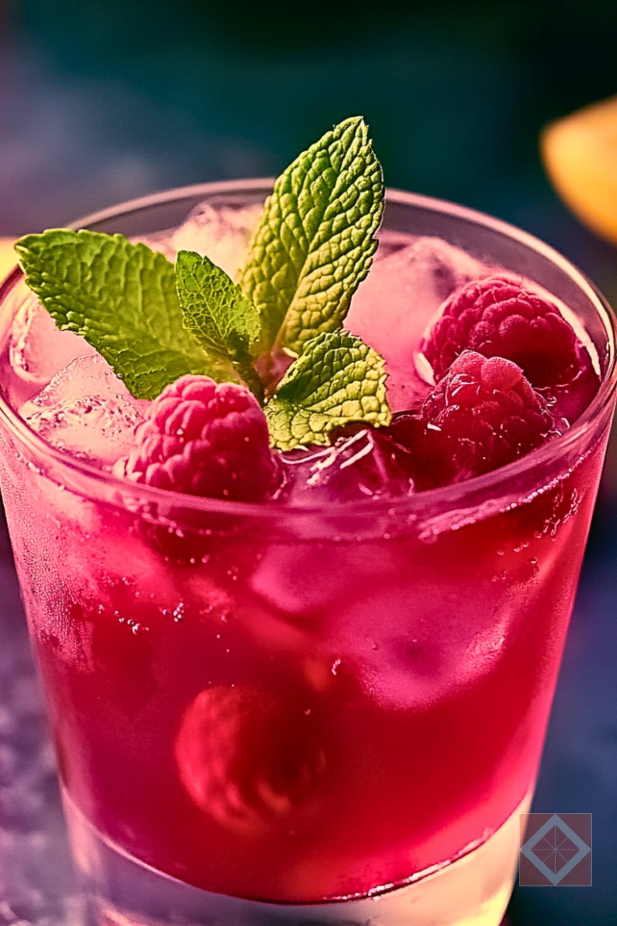 Lemon Raspberry Mocktail Recipe for Parties 4 Lemon Raspberry Mocktail Recipe for Parties - Lemon Raspberry Cocktail pin 2 midia