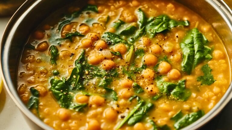 Protein-Packed Lemony Lentil & Chickpea Soup Recipe 2 Protein-Packed Lemony Lentil & Chickpea Soup Recipe - Lemony Lentil and Chickpea Soup midia 1