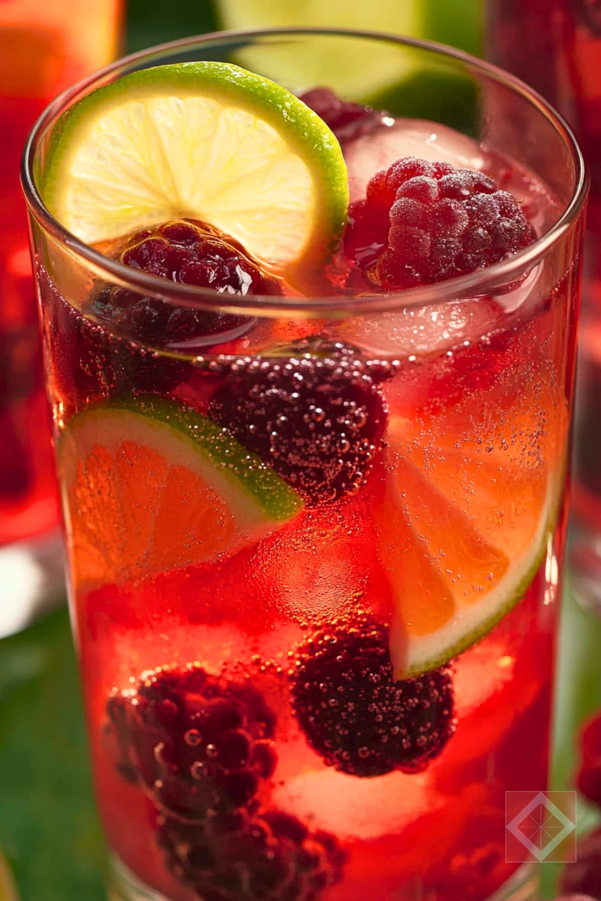 Light Berry Smash: A Vibrant & Easy-to-Make Drink 3 Light Berry Smash: A Vibrant & Easy-to-Make Drink - Light Berry Smash Cocktail pin 1 midia