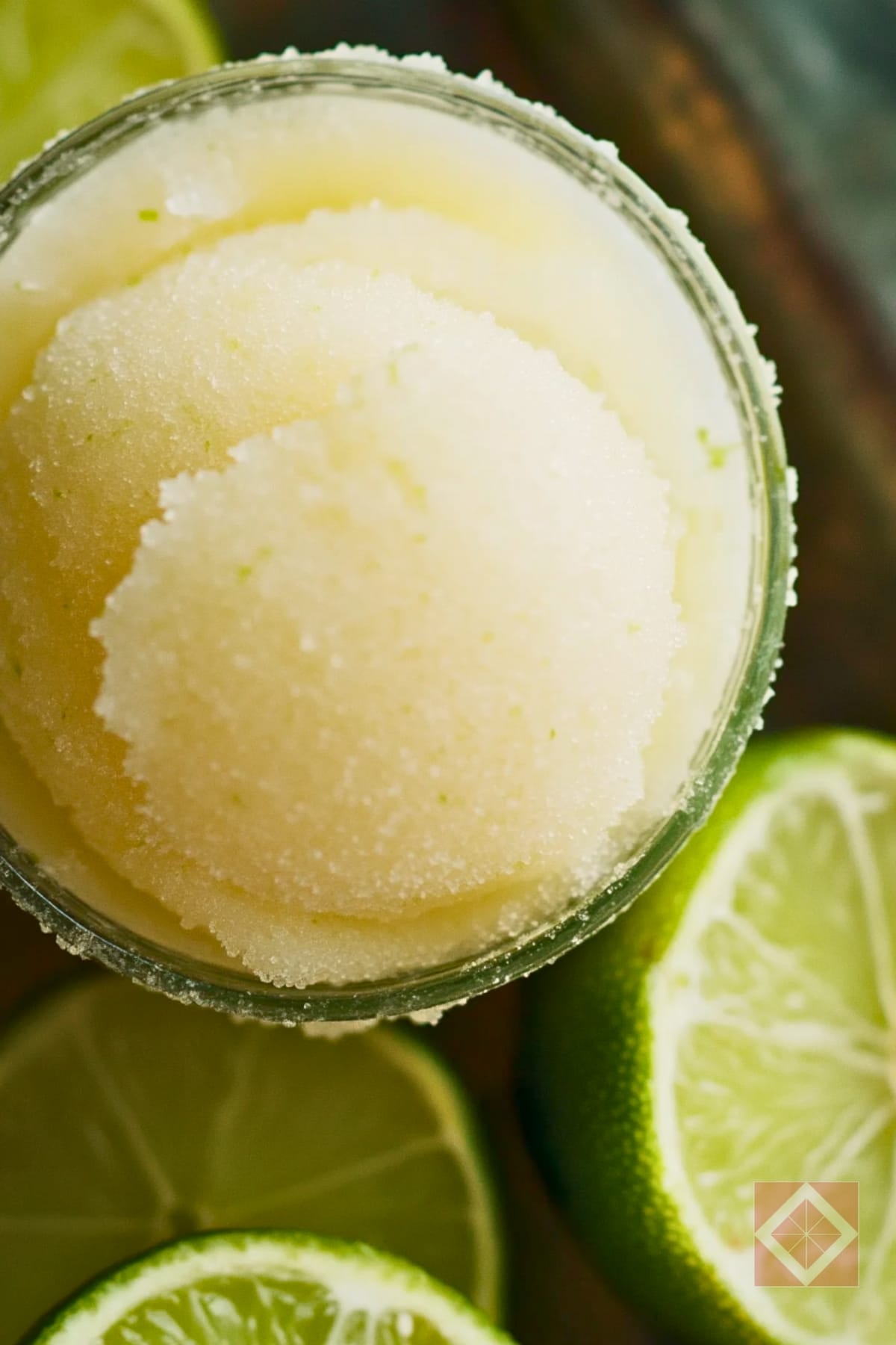 Lime Sorbet Dessert Recipe for Anti-Inflammation Benefits - Lime Sorbet pin 1 midia