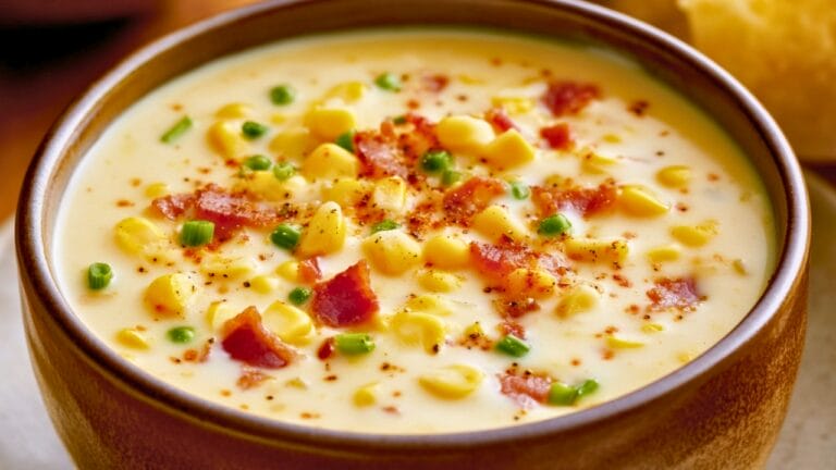 Warm Up with This Irresistible Loaded Corn Chowder Soup 5 Warm Up with This Irresistible Loaded Corn Chowder Soup - Loaded Corn Chowder midia