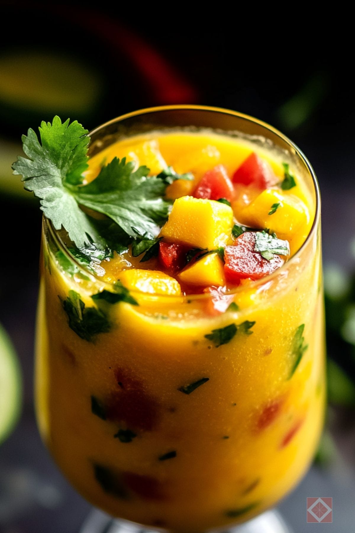 Best Juicing Recipe Mango Gazpacho for Summer Refreshment 3 Best Juicing Recipe Mango Gazpacho for Summer Refreshment - Mango Gazpacho Juice pin 1 midia