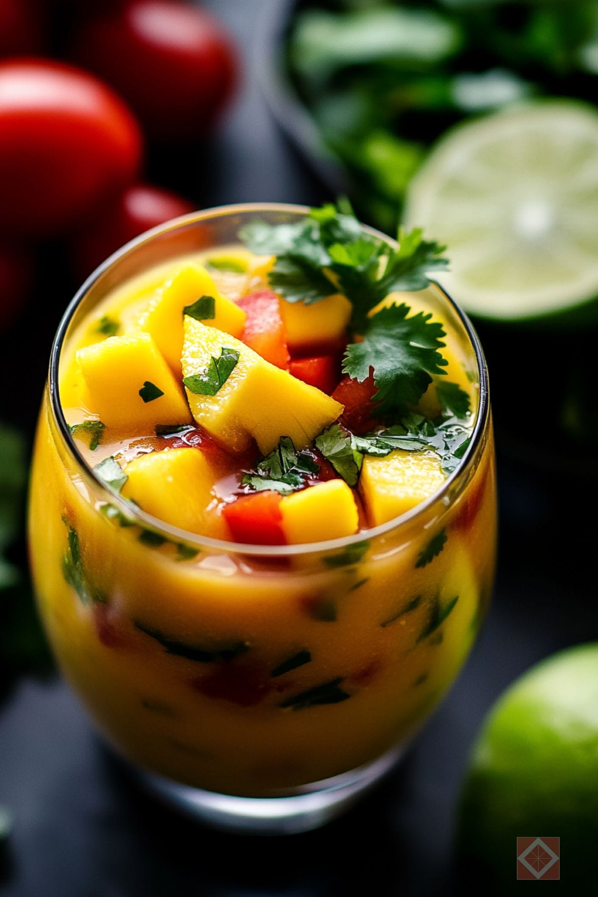 Best Juicing Recipe Mango Gazpacho for Summer Refreshment 4 Best Juicing Recipe Mango Gazpacho for Summer Refreshment - Mango Gazpacho Juice pin 2 midia