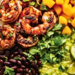 Irresistible Mango Salsa Rice Bowls with Spiced Jerk Shrimp 4 Irresistible Mango Salsa Rice Bowls with Spiced Jerk Shrimp - Mango Salsa Rice Bowls midia