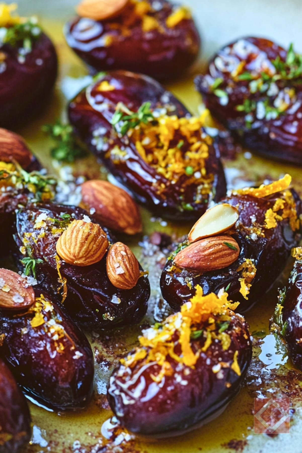 13 Anti-Inflammatory Snack & Appetizer Recipes That Heal & Delight 14 13 Anti-Inflammatory Snack & Appetizer Recipes That Heal & Delight - Marcona Almond Stuffed Dates with Orange pin 2 midia