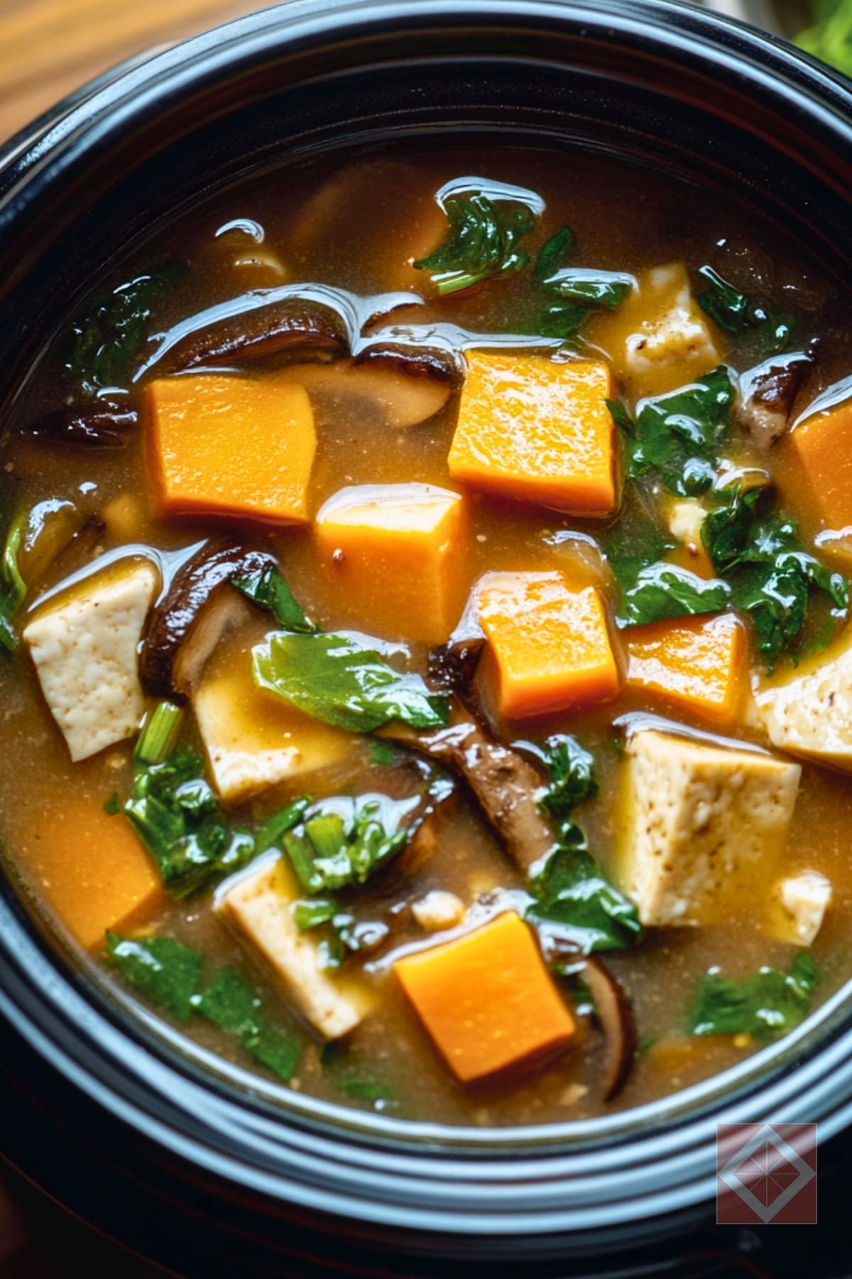 39 One Pot Soup Recipes That’ll Make You Want to Cancel Plans & Stay In 8 39 One Pot Soup Recipes That’ll Make You Want to Cancel Plans & Stay In - Miso Soup with Shiitakes and Sweet Potatoes One Pot pin 1 midia