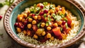 A Simple Moroccan Chickpea & Carrot Recipe You'll Love 1 A Simple Moroccan Chickpea & Carrot Recipe You'll Love - Moroccan Chickpea and Carrot midia