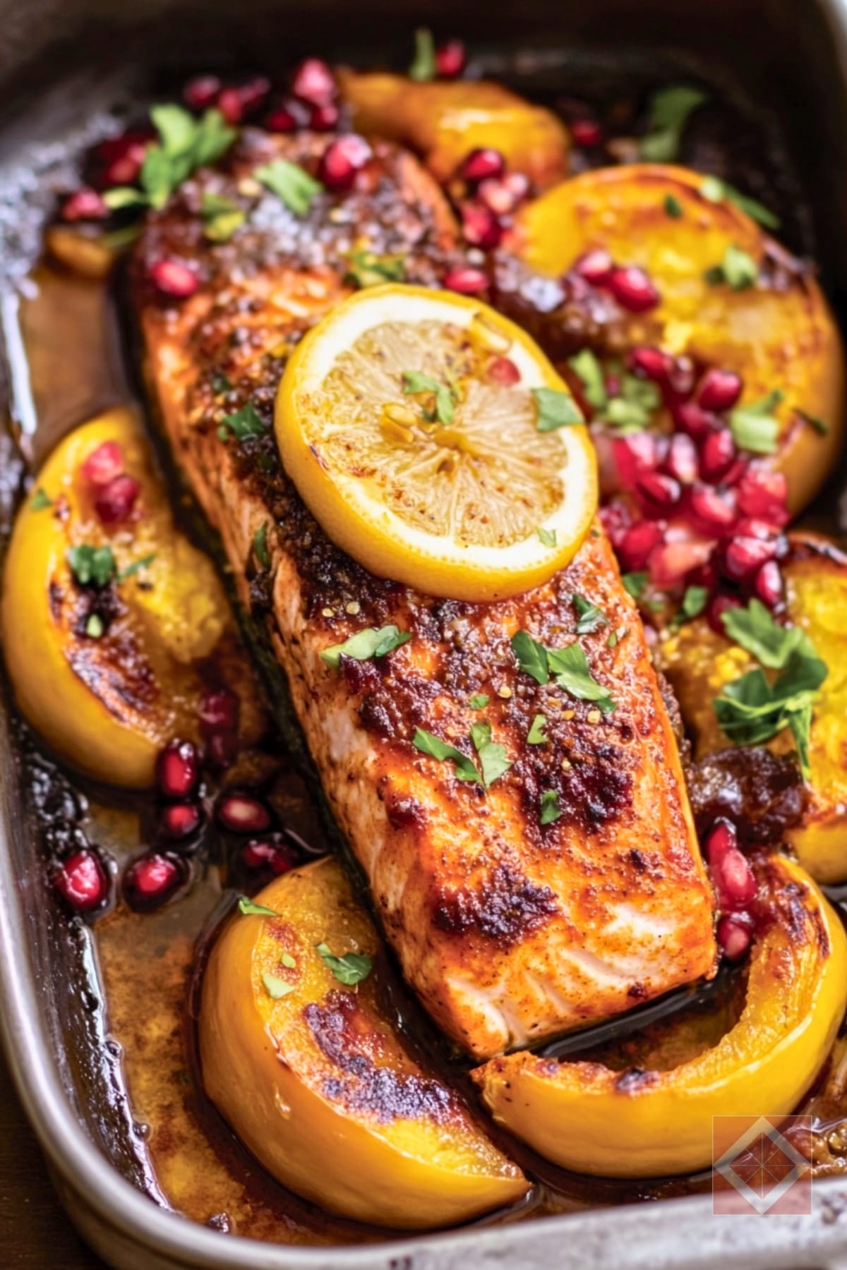 Easy Moroccan Salmon Recipe With Winter Squash 4 Easy Moroccan Salmon Recipe With Winter Squash - Moroccan Salmon pin 2 midia