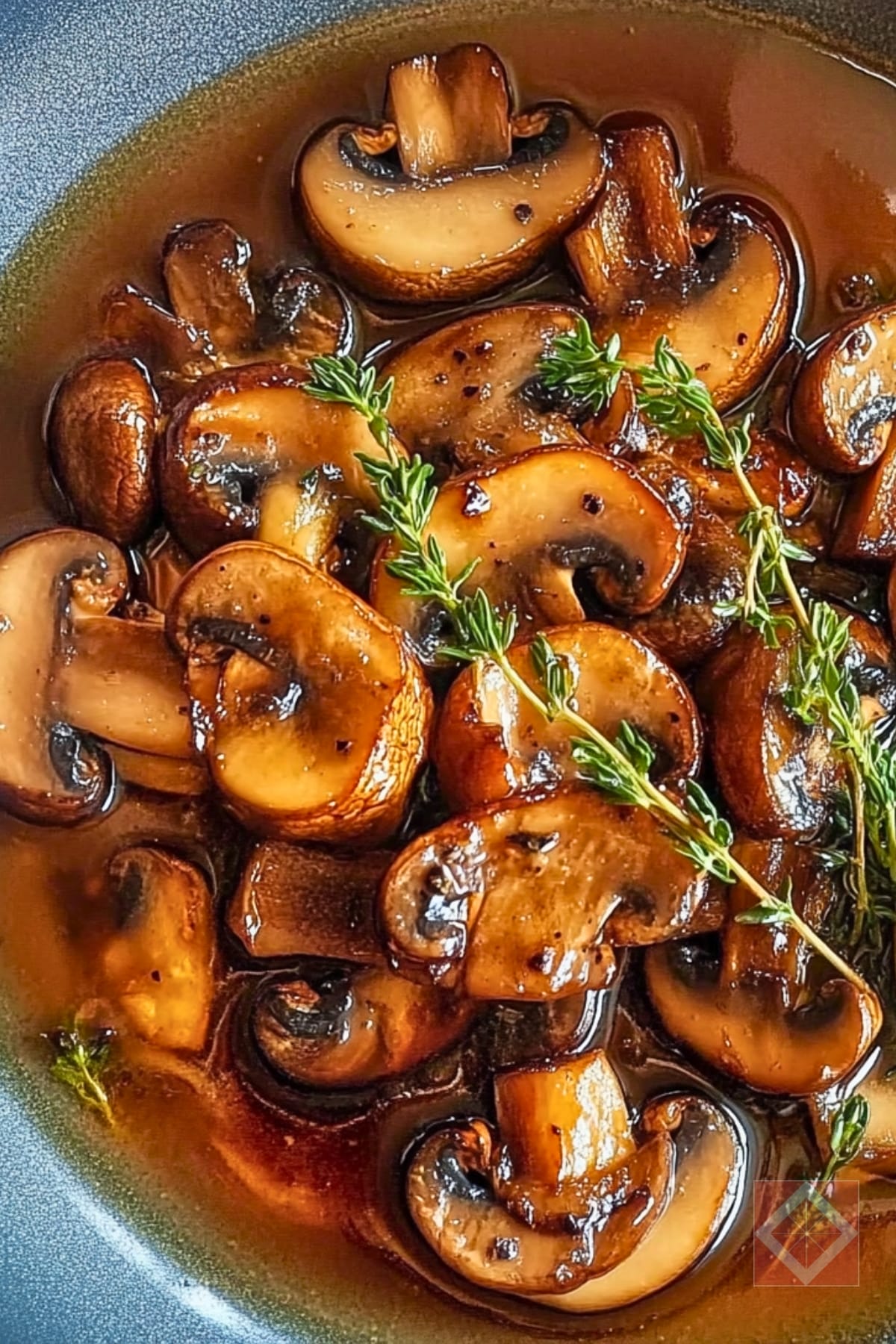 Easy Anti-Inflammatory Mushroom Recipe with Shallots & Thyme 4 Easy Anti-Inflammatory Mushroom Recipe with Shallots & Thyme - Mushroom Recipe with Shallots and Thyme pin 2 midia