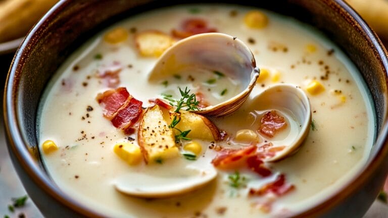 Best New England Clam Chowder with Parsnips & Corn for Two One Pot Recipe 10 Best New England Clam Chowder with Parsnips & Corn for Two One Pot Recipe - New England Clam Chowder with Parsnips midia
