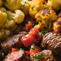 Best Steak Tips with Spicy Cauliflower One-Pot Recipe Meal 5 Best Steak Tips with Spicy Cauliflower One-Pot Recipe Meal - One Pot Recipe Steak Tips with Spicy Cauliflower midia