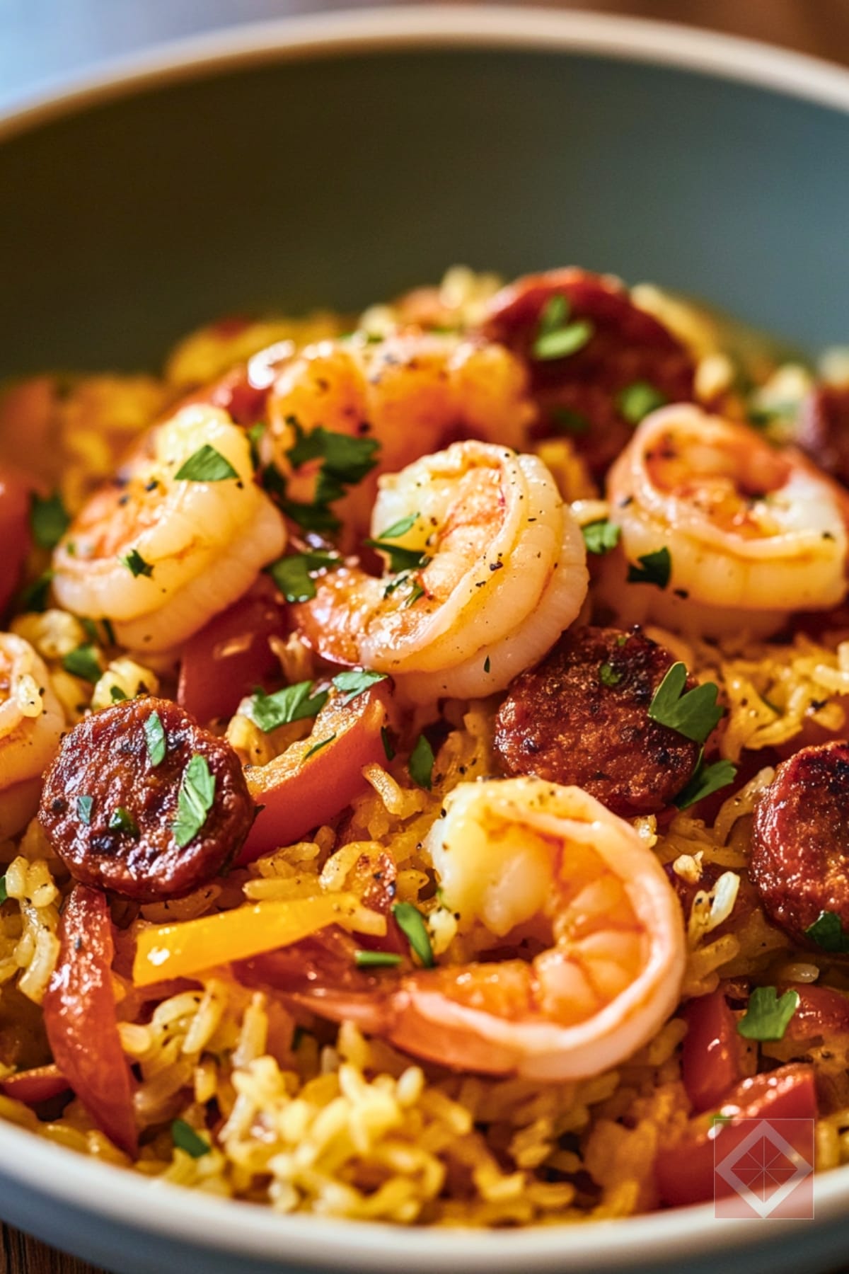 Satisfying One-Pot Rice Pilaf with Shrimp & Chorizo 2 Satisfying One-Pot Rice Pilaf with Shrimp & Chorizo - One Pot Rice Pilaf pin 1 midia