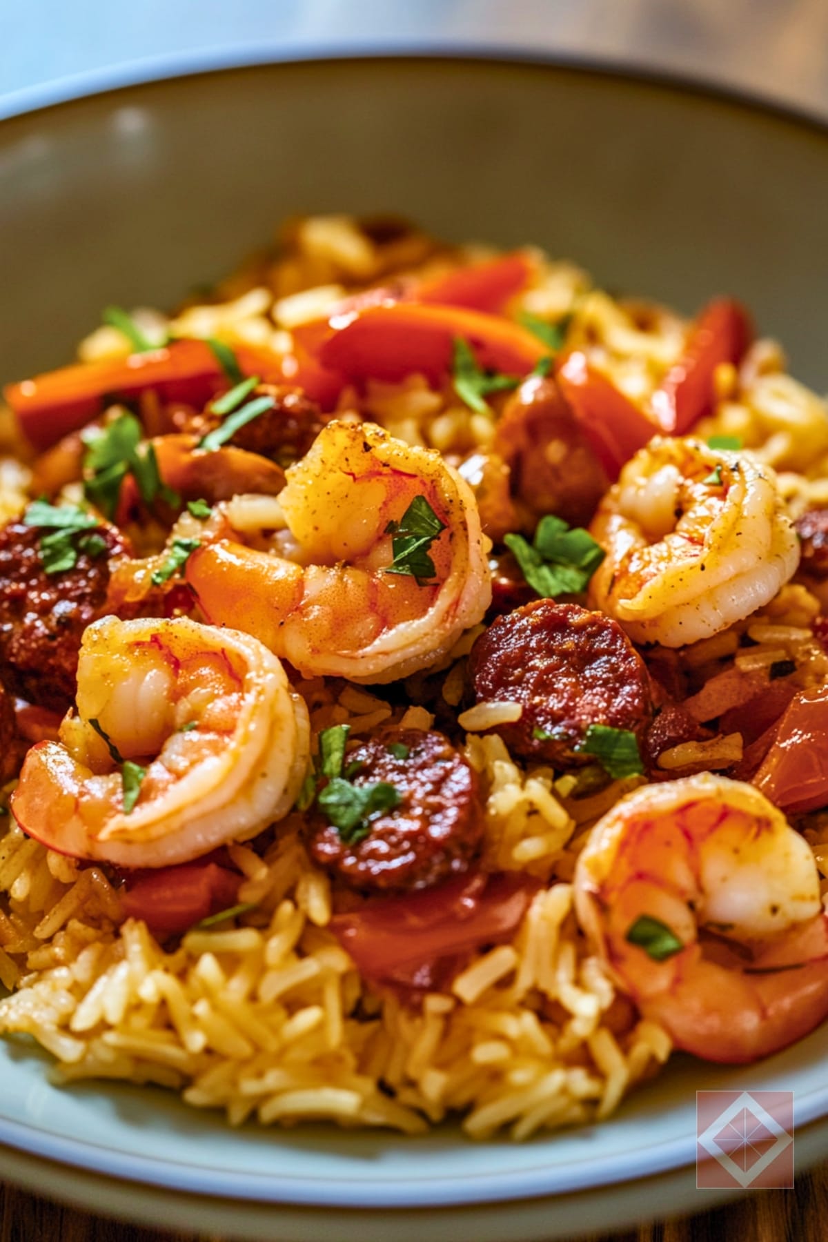 Satisfying One-Pot Rice Pilaf with Shrimp & Chorizo 4 Satisfying One-Pot Rice Pilaf with Shrimp & Chorizo - One Pot Rice Pilaf pin 3 midia