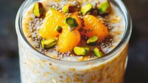 Simple Orange Pistachio Overnight Oats for Meal Prep 1 Simple Orange Pistachio Overnight Oats for Meal Prep - Orange Pistachio Overnight Oats midia