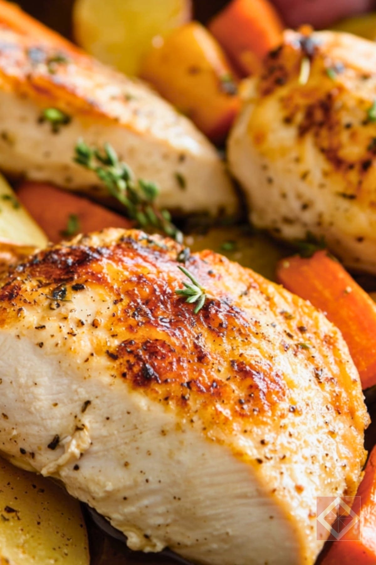 Best Pan-Roasted Chicken Breasts & Root Veggies One-Pot Recipe 5 Best Pan-Roasted Chicken Breasts & Root Veggies One-Pot Recipe - Pan Roasted Chicken Breasts and Root Veggies pin 3 midia