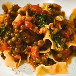 Hearty Pappardelle Bolognese with Lentils Recipe for Dinner Bliss 6 Hearty Pappardelle Bolognese with Lentils Recipe for Dinner Bliss - Pappardelle Bolognese midia