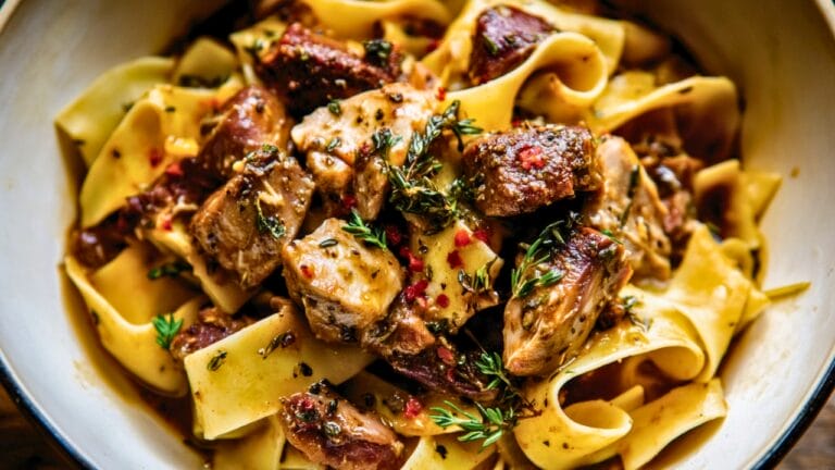 Easy Pappardelle Recipe with Rosemary & Chicken Livers 8 Easy Pappardelle Recipe with Rosemary & Chicken Livers - Pappardelle Recipe midia