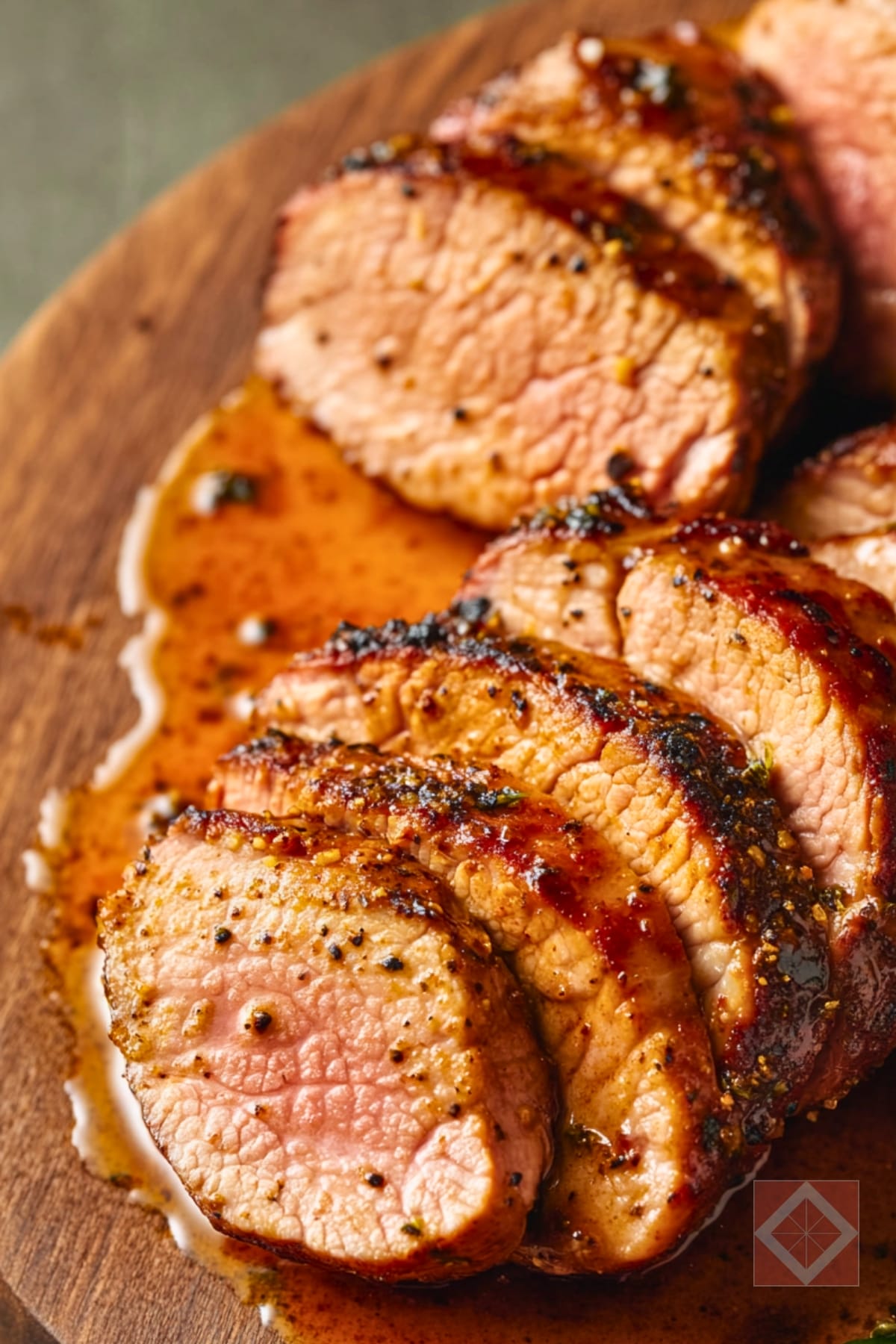 Simple Pork Tenderloin with Paprika Rub & Shallot Sauce 4 Simple Pork Tenderloin with Paprika Rub & Shallot Sauce - Paprika Rubbed Pork Tenderloin with Shallot Pan Sauce pin 2 midia